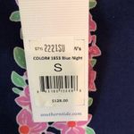 Southern Tide Blouse Blue Night Floral Mackenzie Off The Shoulder Top Sz S NWT Photo 9