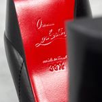 Christian Louboutin Janis Alta 120 Platform Ankle Booties Boots Sexy Black 38.5 Photo 11