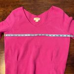 Anthropologie Maeve by  Fuchsia V-Neck Sweater Photo 6