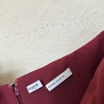 House Of CB L D-DD 'Marcella' Berry pleated georgette maxi dress NWOT Photo 6