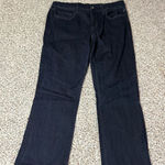 Ann Taylor Women's Bootcut Jeans Size 6 Dark Blue Comfortable Stylish Photo 0