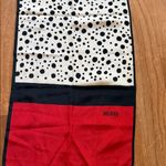 Bill Blass  Black and Red Polka Dot Scarf Photo 1
