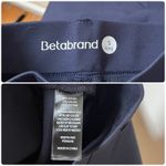 Betabrand  Navy Classic Dress Yoga Straight Leg Pants Small Long 34 Inch Inseam Photo 8