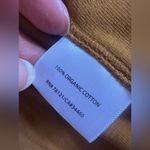 Eileen Fisher  Tank Top  Stretch Organic Cotton Jersey Scoop Neck Orange USA L Photo 10