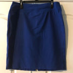 Alfani   royal blue skirt sz 12 Photo 0
