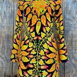ZARA  Open Back Retro Long Sleeve Mini Dress size XS Photo 0
