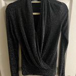 EXPRESS  glitter holiday new years top xs Photo 0