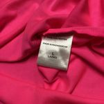 Graphic polyester tee shirt. Neon Pink. Size Large Pink Photo 2