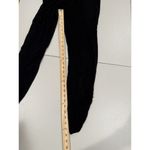 Michael Lauren  Overalls Womens Medium Black Jumpsuit Relaxed Travel Stretch Photo 5