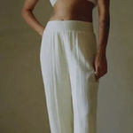 Anaak Collection Imane Linen Pants Cream Size S Photo 1