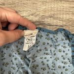 Natural Life  Romper Blue Floral Print V Neck Short Jumpsuit Size medium Photo 2