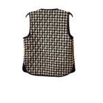 Free People Claudine Vest Navy Gingham - Size Small (new) Photo 7