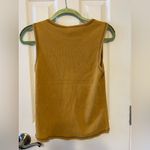 POL New P.O.L. Caramel Distressed Sleeveless Top - large Photo 3