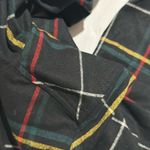 Pendleton  Wool Hooded Full Zipper Top Check black w/ multi color stripes Size S Photo 8