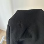 ANINE BING  AB Embroidered Blackk Crewneck‎ Size Small Photo 1