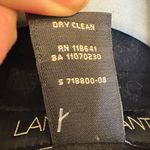 Lane Bryant Black Wool Blend Belted Utility Coat Military Funnel Neck 14/16 Photo 3