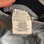 Lee  Total Freedom Striped Jean Shorts Size 6 Photo 4