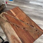 White House | Black Market White House Black‎ Market Women's Five Strands Gold Tone Beaded Necklace Jewelry Photo 2