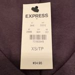 EXPRESS NWT  Swing Dress Formal Long Sleeve Lace Gray/Black Bell Sleeves V-Neck Photo 3