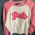 Barbie Mattel: Pink/White Barbie Sweatshirt Photo 8