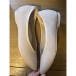 Vivaia Pointed Toe Dual Cushion City Flats White Size 40 EU 9 US Flat Pro Tan Photo 5
