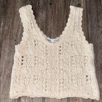 ZARA knit top crochet small soft
Cropped tank Photo 0