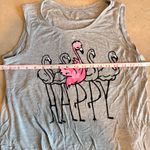 Justice  Gray Tank Top with Pink Accents Photo 5