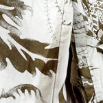 CAbi Wimbledon Courtside Trench Coat Double Breasted Floral Belt Cream Gold S Photo 5