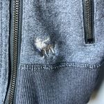 Abercrombie & Fitch  Moto style cotton blend sweatshirt jacket In size medium Photo 3