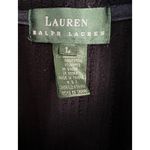Lauren by Ralph Lauren Navy Ribbed Quarter Photo 5