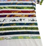 Rosie Assoulin Fall/Winter 2018 Designer Striped Multicolored Print Bedazzled S White Photo 3