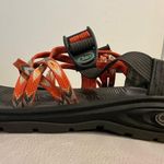 Chacos Chaco’s Women's Orange/ Red Strappy Sandals Adjustable Buckle Size 6 Photo 6