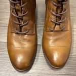 Frye  Courtney Brown Leather Lace Up Vintage Low Heeled Everyday Ankle Booties Photo 5