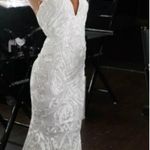 Katie May Noel and Jean The Lady Embroidered Illusion Gown Photo 4