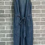 Gap  Denim Tie Waist Jumpsuits Womens Size XS Photo 2