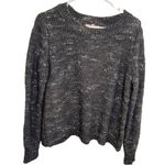 Banana Republic  Crewneck Sweater Steel Gray Silver Metallic Photo 2
