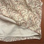 Ba&sh ‎ Esra Floral Embroidery Lattice Detail Mini Dress w/ Tassels Beige Size 8 Photo 14