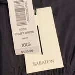 Babaton  Aritzia Colby navy long sleeve dress XXS Photo 7