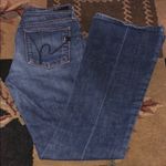 Citizens of Humanity COH Ingrid #002 Stretch Low Waist Flare Jeans Photo 2