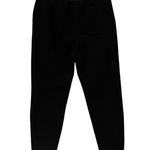 Everlane The Street Fleece Pant Textured Black Cotton Jogger Ankle Zip, Sz L Photo 5
