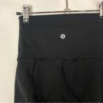 Lululemon Black Wunder Under Mid Rise 7/8 Athletic Leggings 2 Photo 4