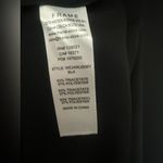 frame denim Frame Crepe Halter Neck Wide Leg Jumpsuit Size Medium Black Formal Special Event Photo 11