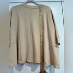 easel  Miss Tan Cotton Daisy Patch Natural Top Sz. M NWT Photo 7