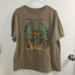 Frog Feelings Green Tee Brown Size XL Photo 0