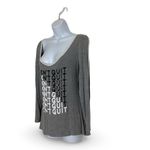 EVCR DON’T QUIT Loose Fit Gym Top Gray Size M Photo 1