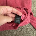 Torrid 0 Brushed Waffle Surplice Drop Shoulder Wrap Top Red Sweater Large Photo 7