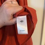 Oilily Burnt Orange Red Button Down Shirt Size 38 Photo 1