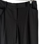 Ann Taylor Black Pinstripe Straight Leg Dress Pants Women Size 6 Office Siren Photo 1