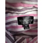 Topshop  oversized striped long shirt dress US 8 Photo 3