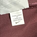 Nike NWOT Court Slam Layered Ribbed Mid Rise Tennis Skirt Skort Burgundy Size XS Photo 7